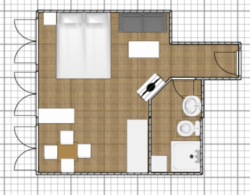 Studio In Dresden Neustadt Louisenstrasse Esterno foto